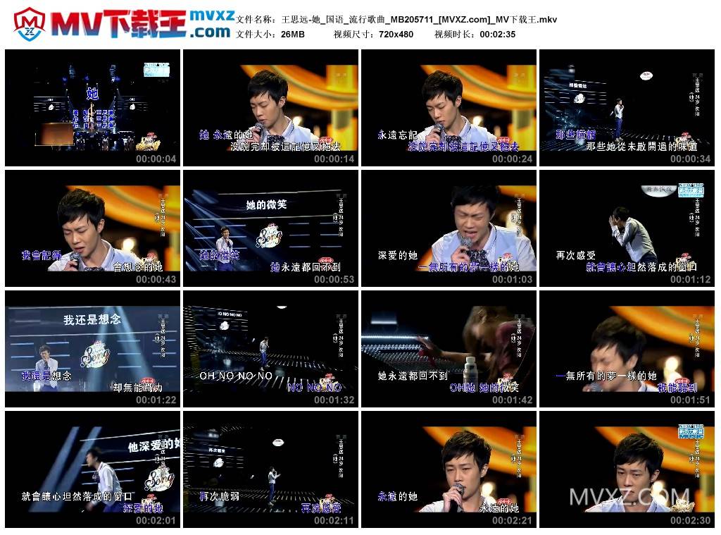 王思远-她_国语_流行歌曲_MB205711